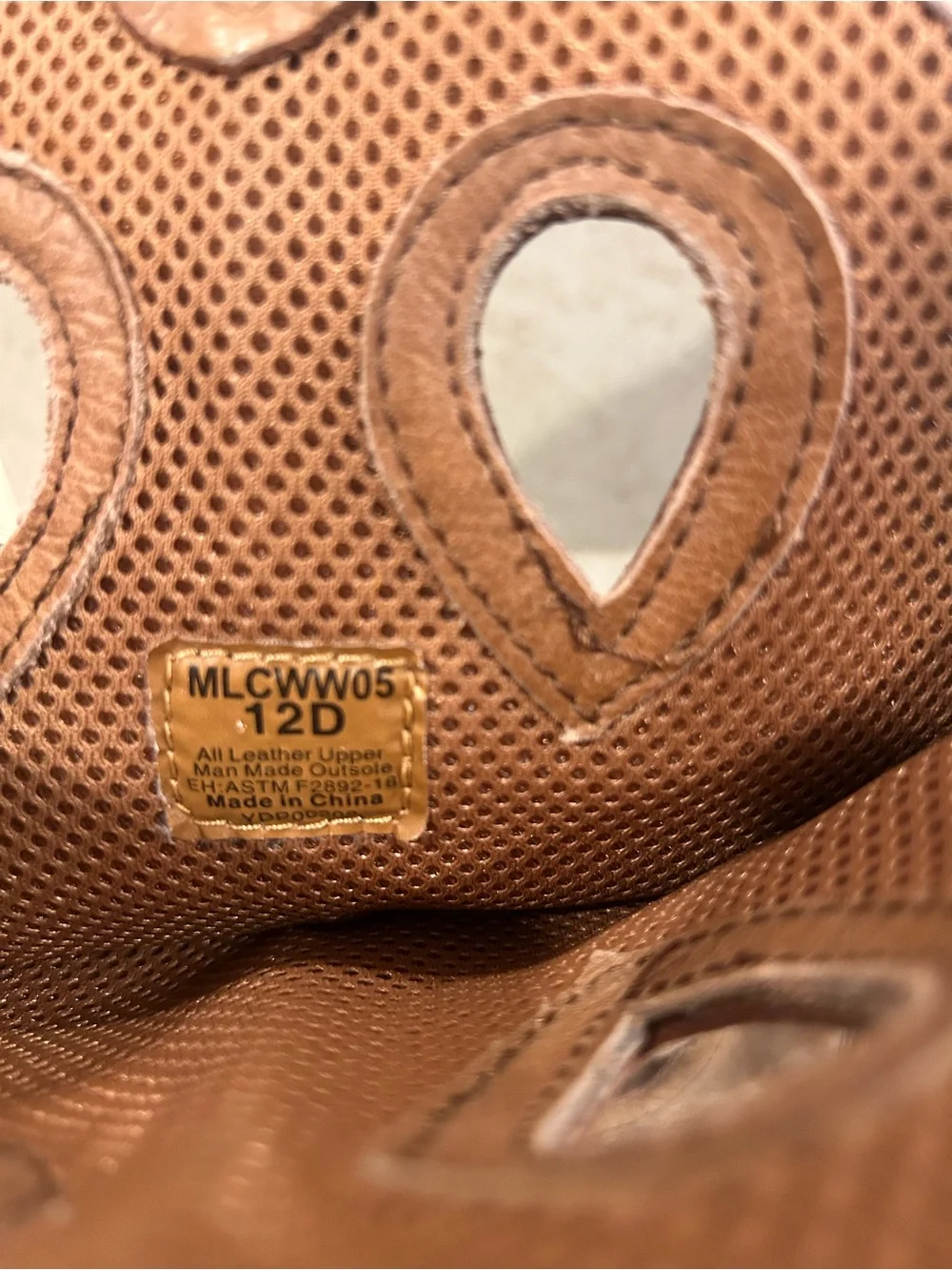 Twisted X Brown Leather Work Boots STEEL TOE
